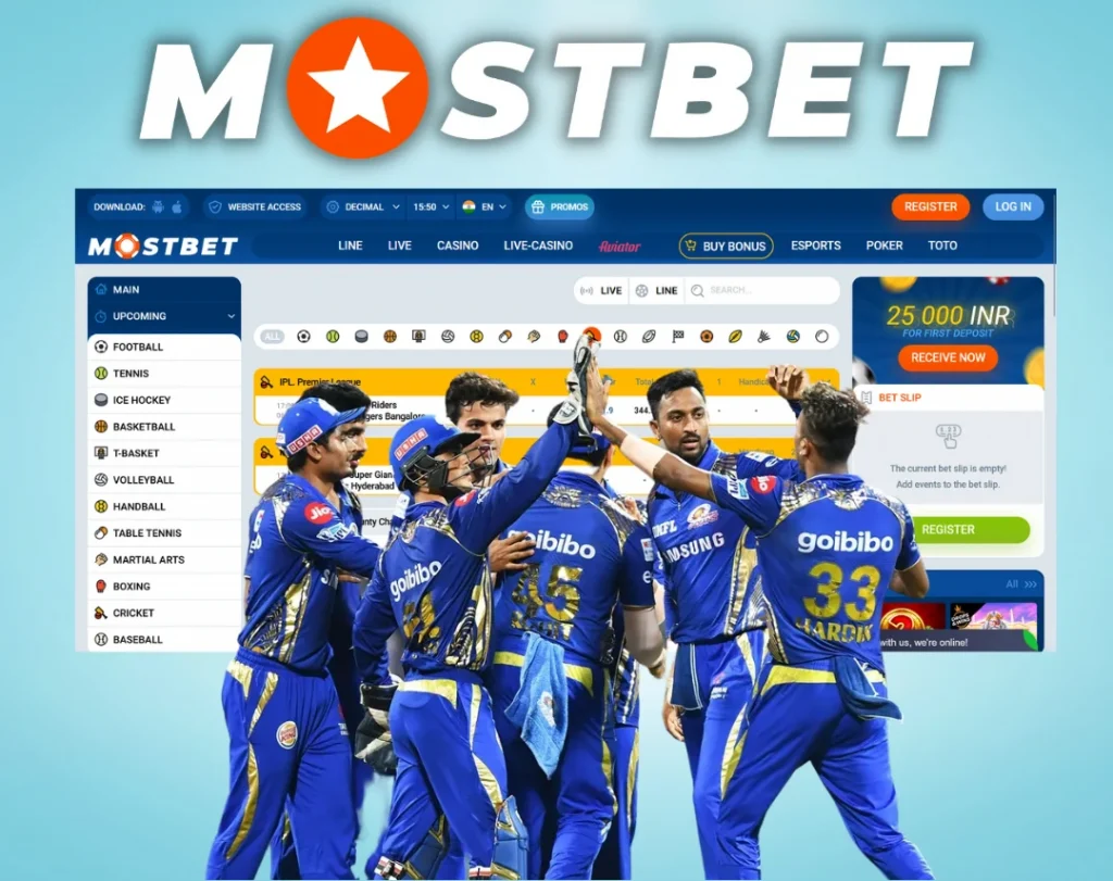 Mostbet India IPL betting